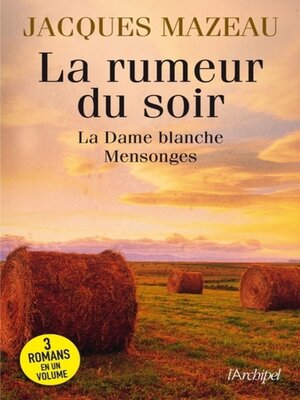 cover image of La rumeur du soir